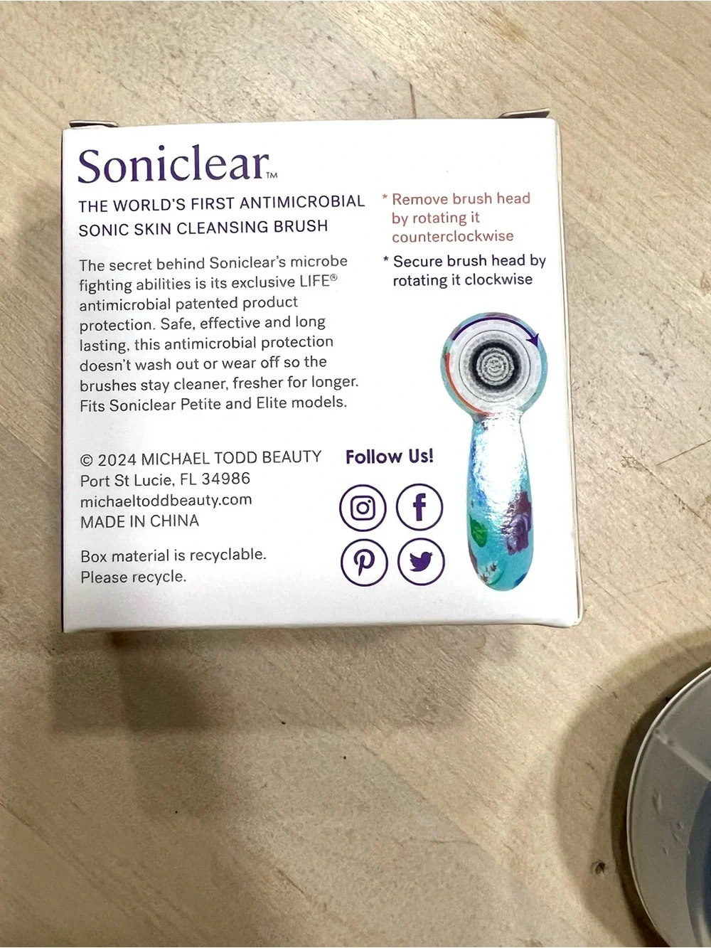 Michael Todd Soniclear Replacement Brush Head